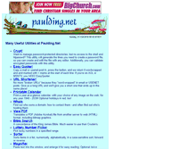 Tablet Screenshot of paulding.net